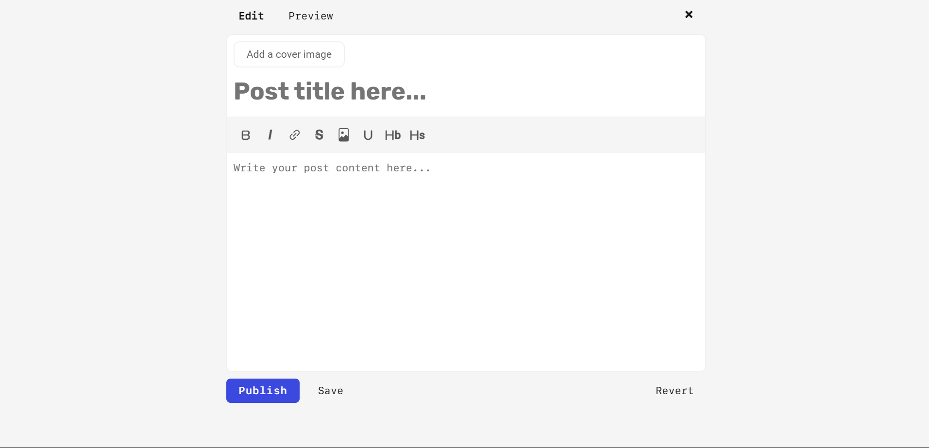 Social Publishing Platform